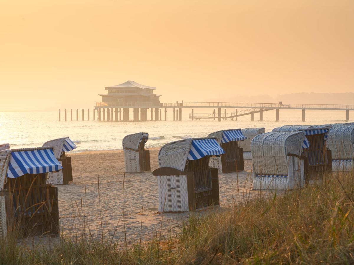 Exklusive Familienfreundliche Ferienwohnung Im Haus Aalbeek Timmendorfer Strand Dış mekan fotoğraf